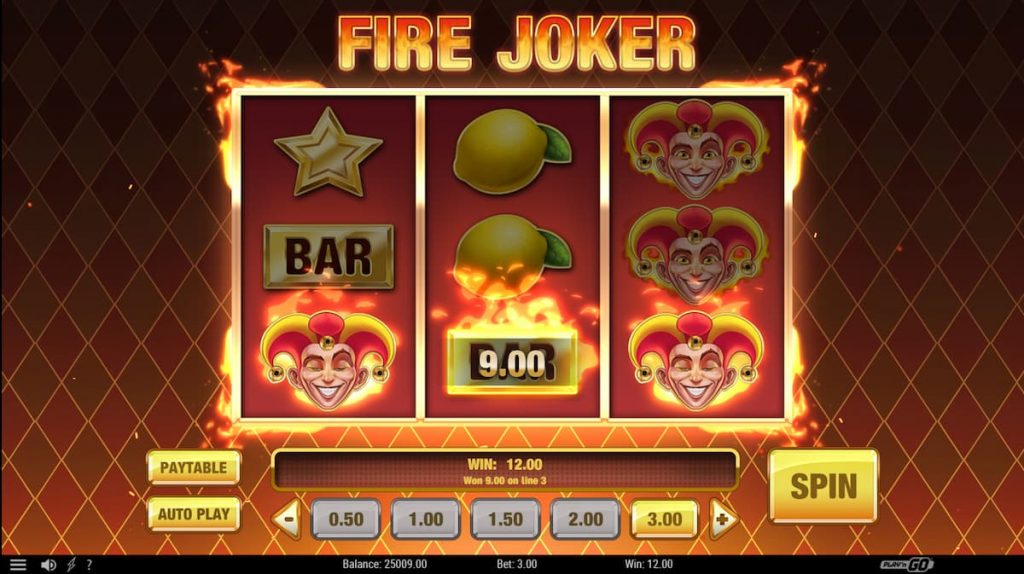 Fire Joker By Play'n GO