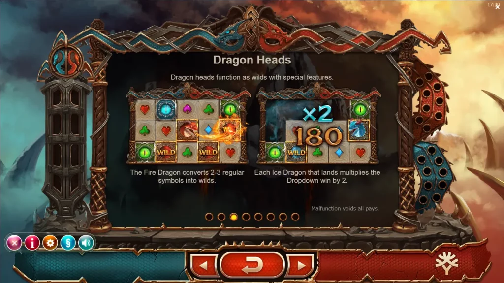 Double Dragons Dragon Heads