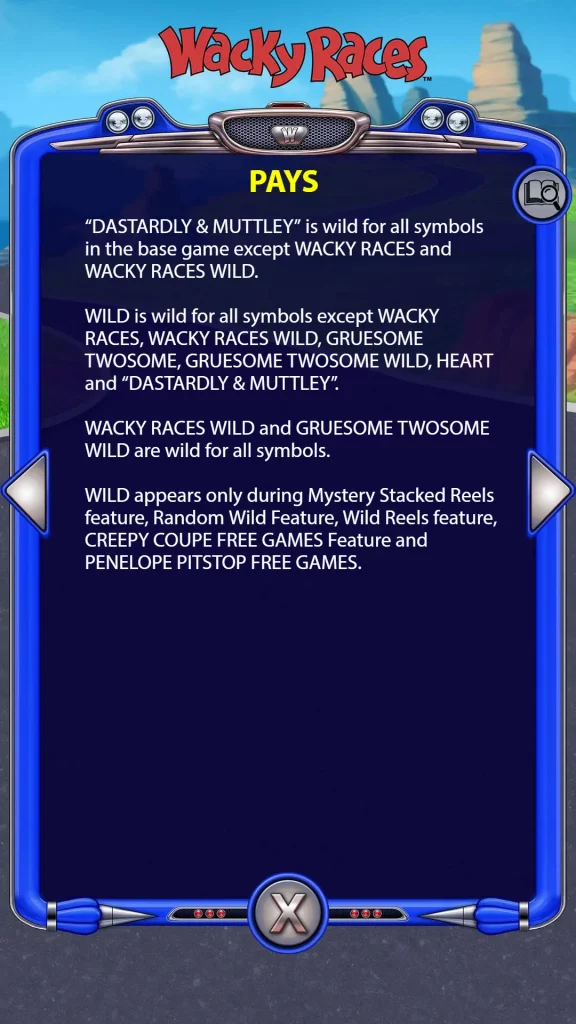 Wacky Races Pays