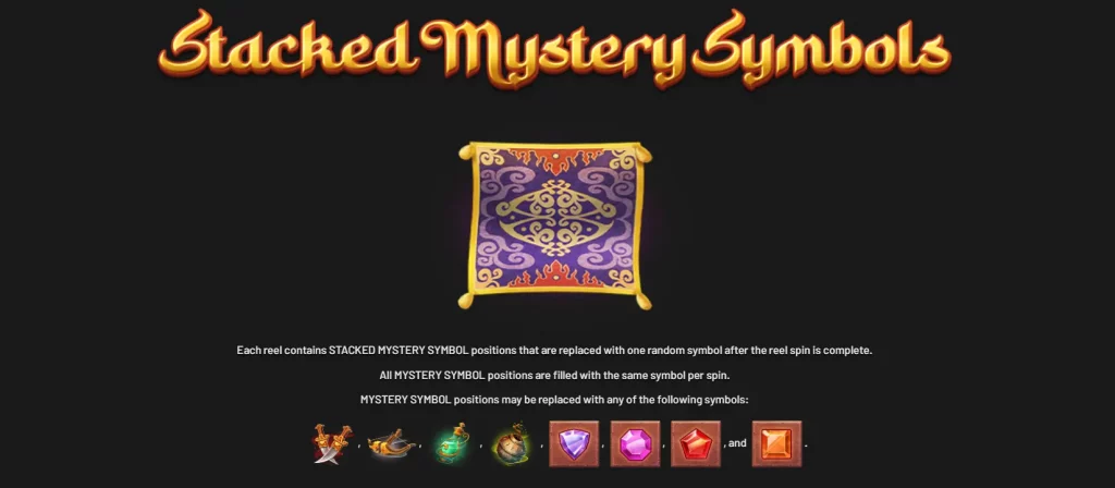 Wish Granted Stacked Mystery Symbols