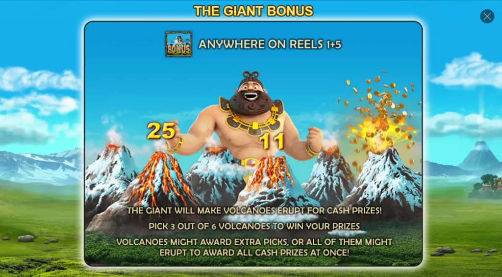 Jackpot Giant The Giant Bonus