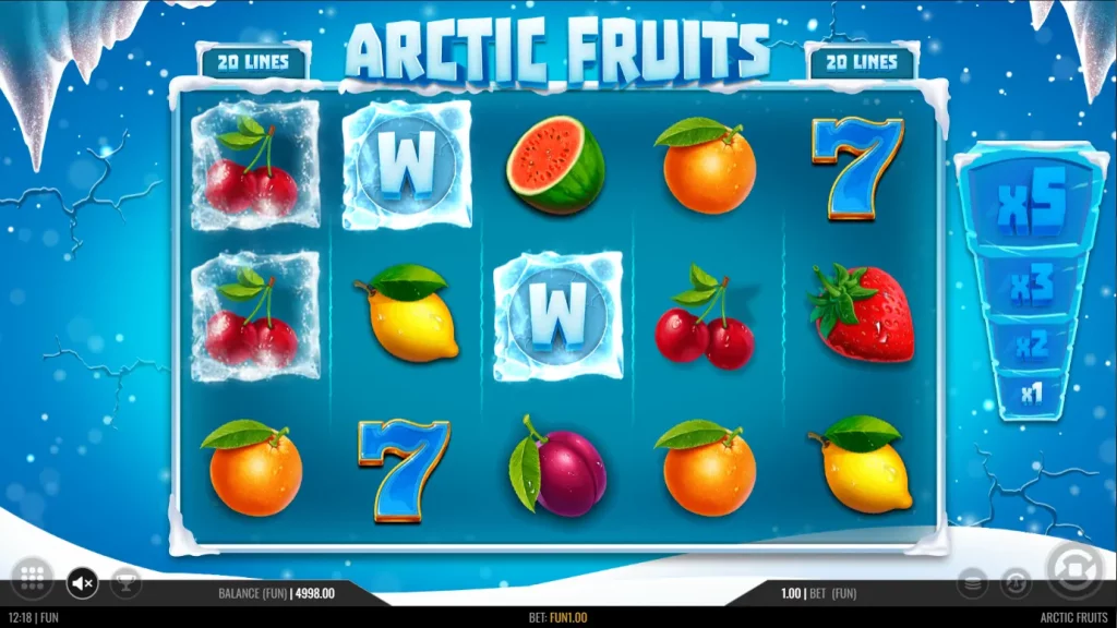 Arctic Fruits By 1x2 Gaming