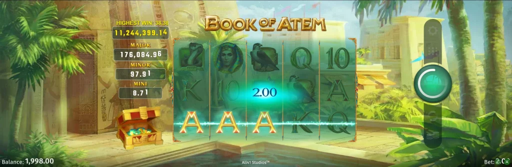 Book of Atem WowPot By Microgaming