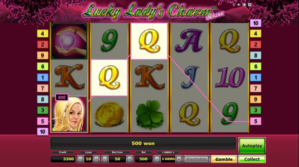 Lucky Lady's Charm Deluxe Play For Free