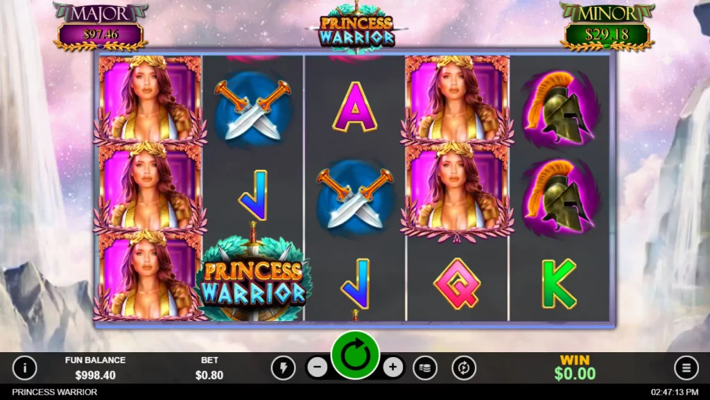 Princess Warrior By Realtime Gaming
