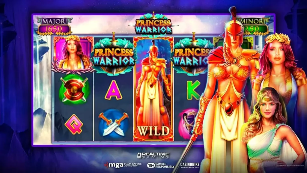 Princess Warrior Slot By Realtime Gaming
