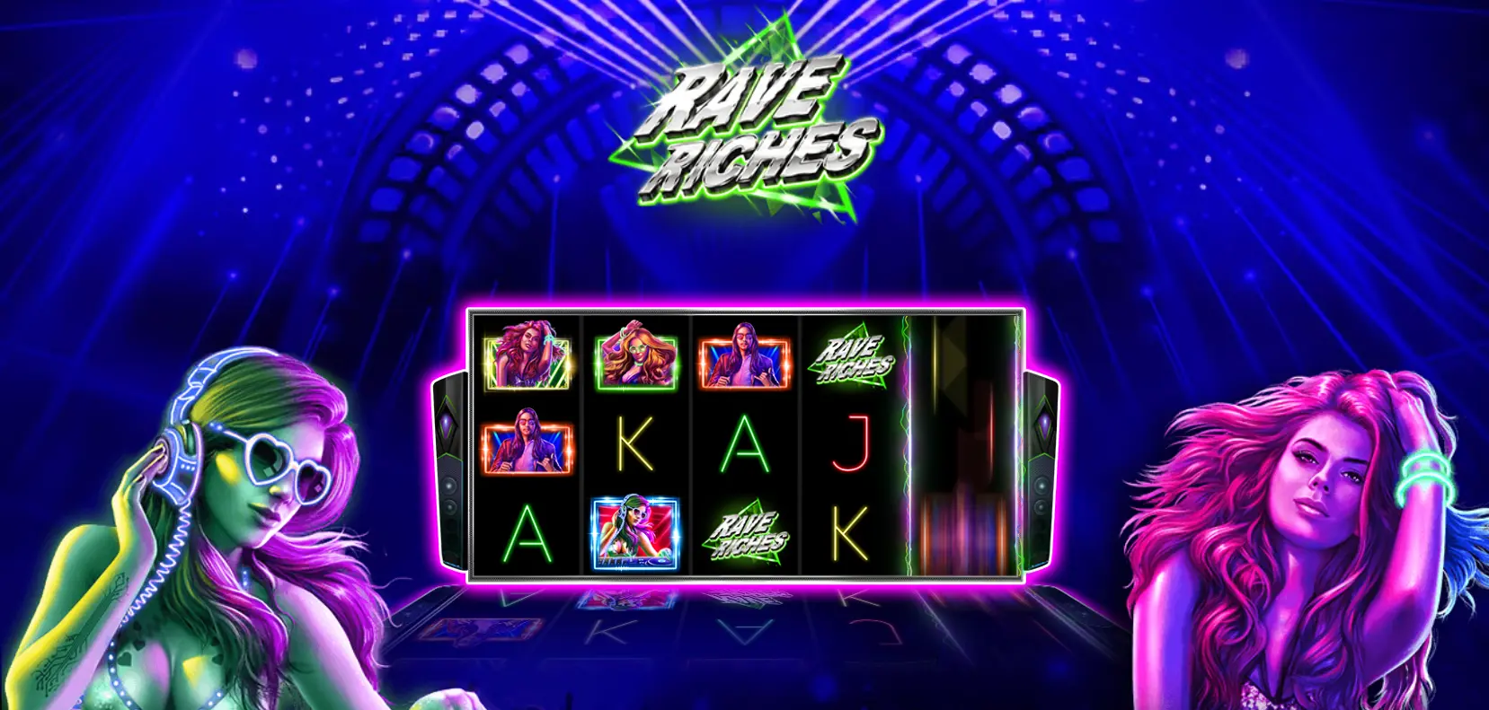 Rave Riches Slot By Realtime Gaming