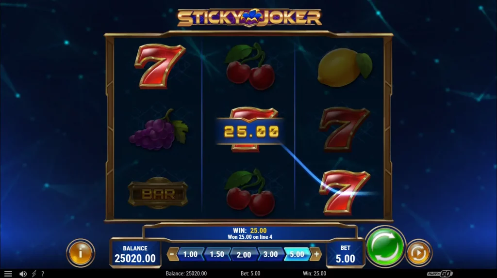 Sticky Joker By Play'n GO